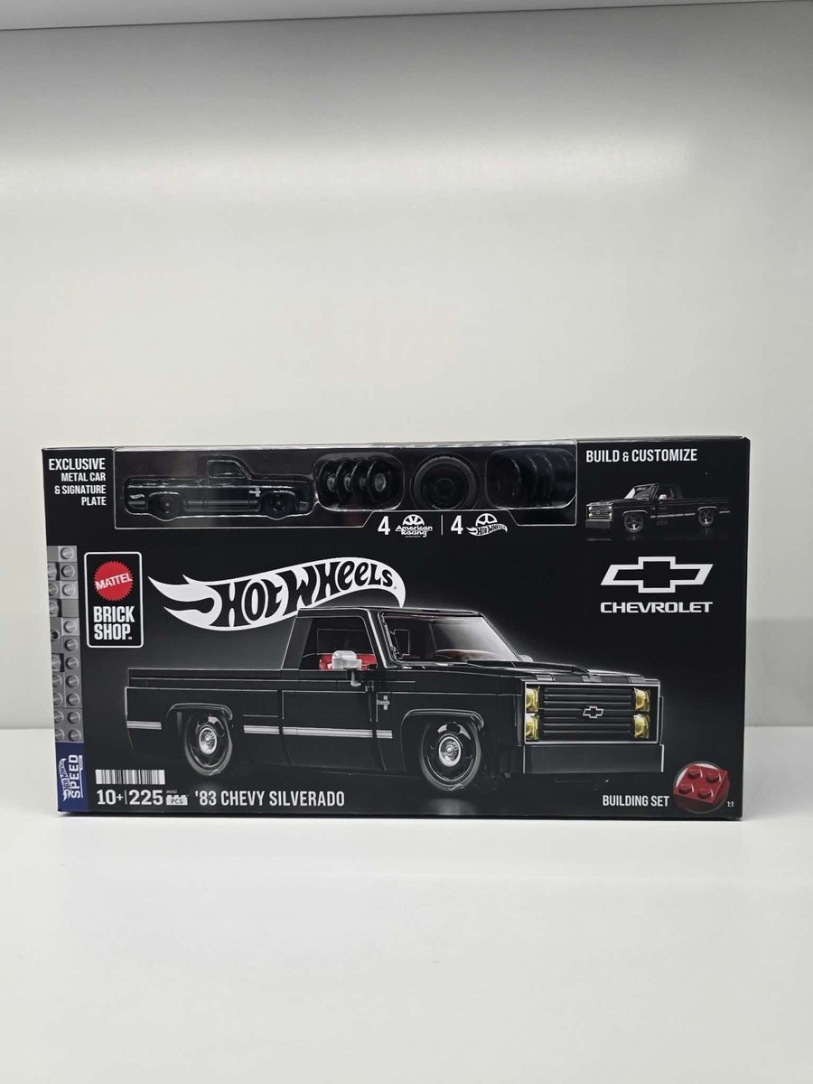 Hot Wheels Mattel Brick Shop '83 Chevy Silverado Walmart Exclusive