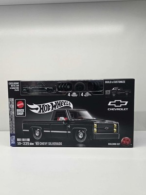 Hot Wheels Mattel Brick Shop '83 Chevy Silverado Walmart Exclusive       