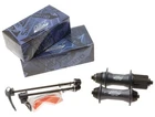 Shimano Deore LX M570/571 Hubset HG MTB 32h 100/135mm QR 9/8s Dark Gray Blue NOS