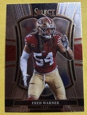 Fred Warner 2025 Panini Select Premier Level 