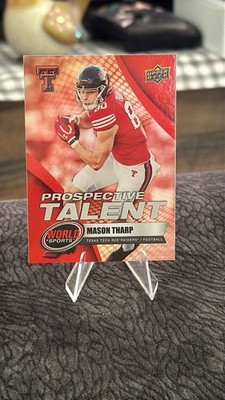 2025 Upper Deck World of Sports - Prospective Talent Mason Tharp #377 Red...