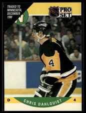 1990-91 Pro Set #464 Chris Dahlquist RC Minnesota North Stars