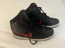 Classic Nike Vandal High Black Red 2006 Size 5.5 Youth