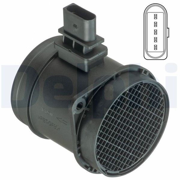 Delphi Luftmassenmesser AF10408-12B1 FüR VW Audi Skoda-image
