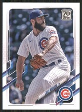 2021 Topps Update #US311 Jake Arrieta Chicago Cubs 52366
