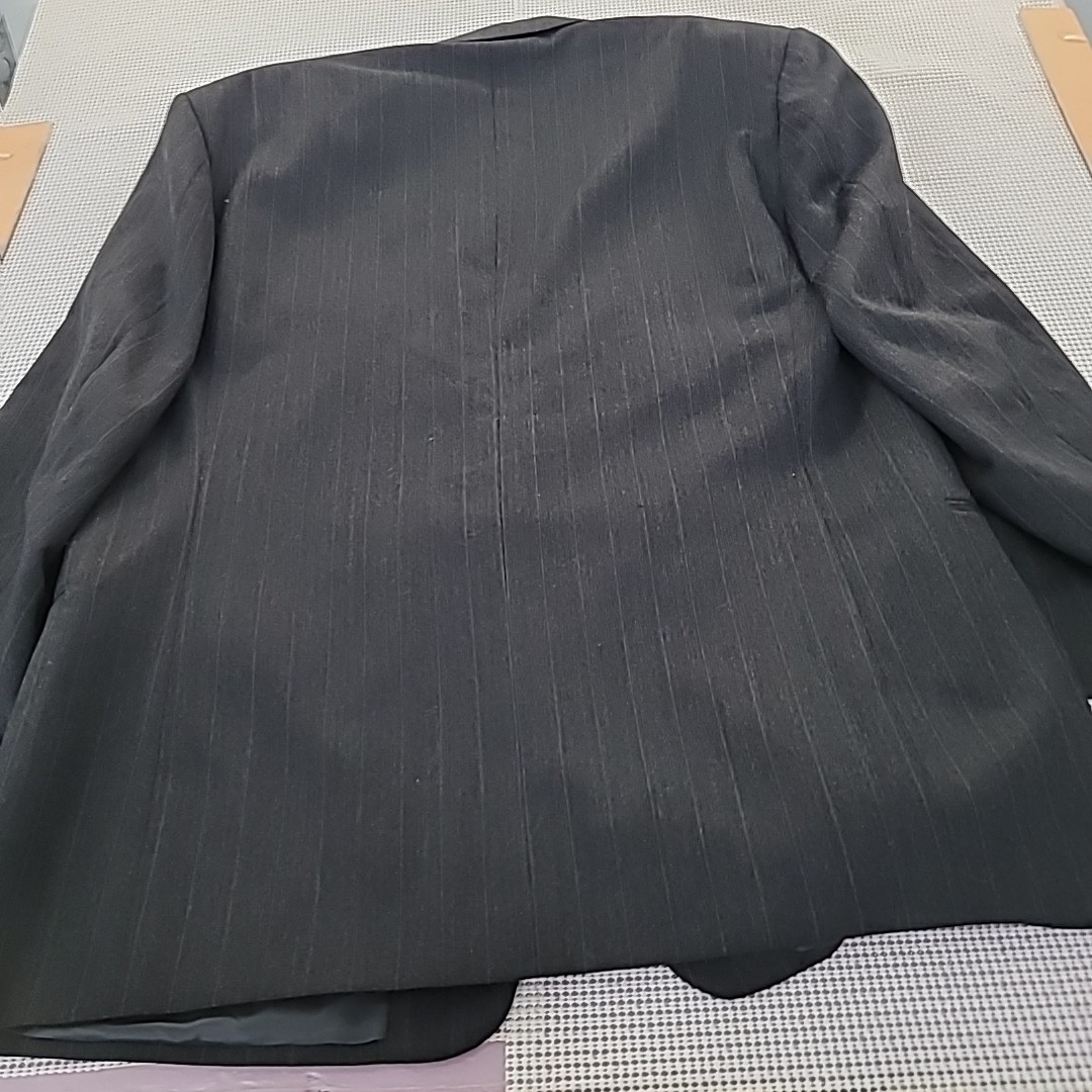 Mens Mani By Giorgio Armani Blazer Size 46L 100% Virgin Wool Grey