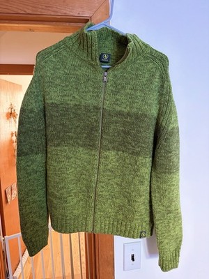 Aigle 100% Wool Sweater Green
