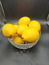Set Of 9 Faux Fake Lemon Fruit