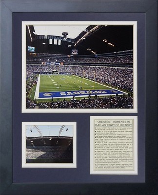 Dallas Cowboys Texas Stadium Framed Photo Collage, 11x14-Inch, (11596U)