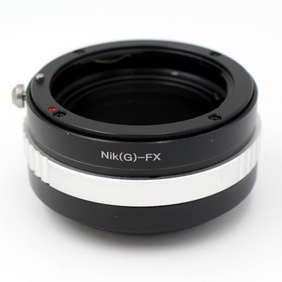 Aig-FX Adapter For Nikon F Mount G Lens to Fuji Fujifilm X Camera X-T1