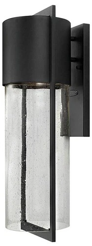 Hinkley Shelter 23 1/4" High Black LED Outdoor Wall Light - Picture 2 of 10