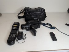 Sony Handycam Video 8 Camcorder With Accessories CCD-FX730V Bag And Remote