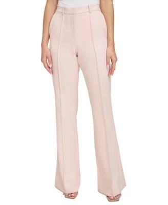 DKNY Petite Front Seamed Wide-Leg P Pale 755403921512 12 P RT $99.0