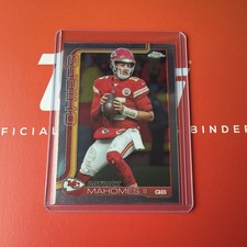 2025 Topps Chrome Football - Chiefs Patrick Mahomes #148