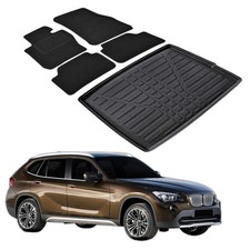 Kofferraumwanne Fußmatten Set Für BMW X1 E84 2009-2014