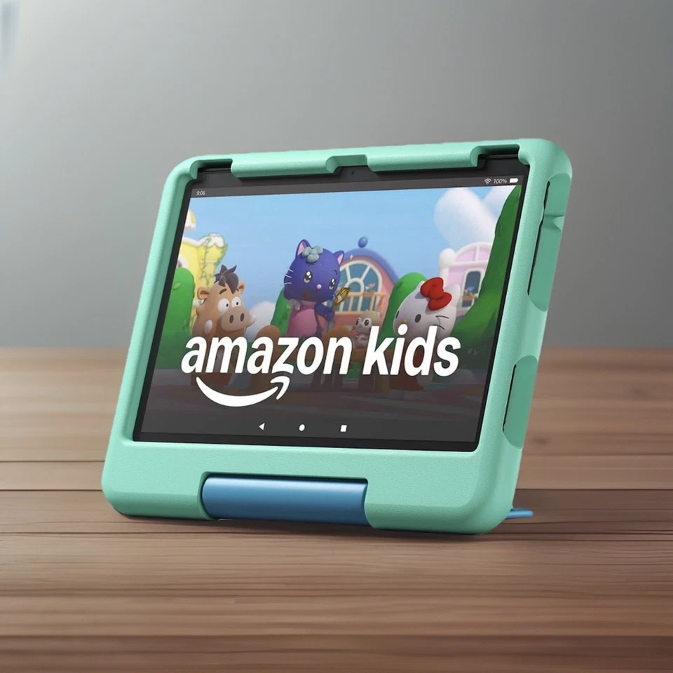 Brand New Amazon Fire HD 10 Kids tablet 32GB Green 13TH Gen 10.1" 2023 Release - Image 4 of 4