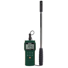 EXTECH AN340 Anemometer, 100 to 3,940fpm, -4 to 140F 43Y057