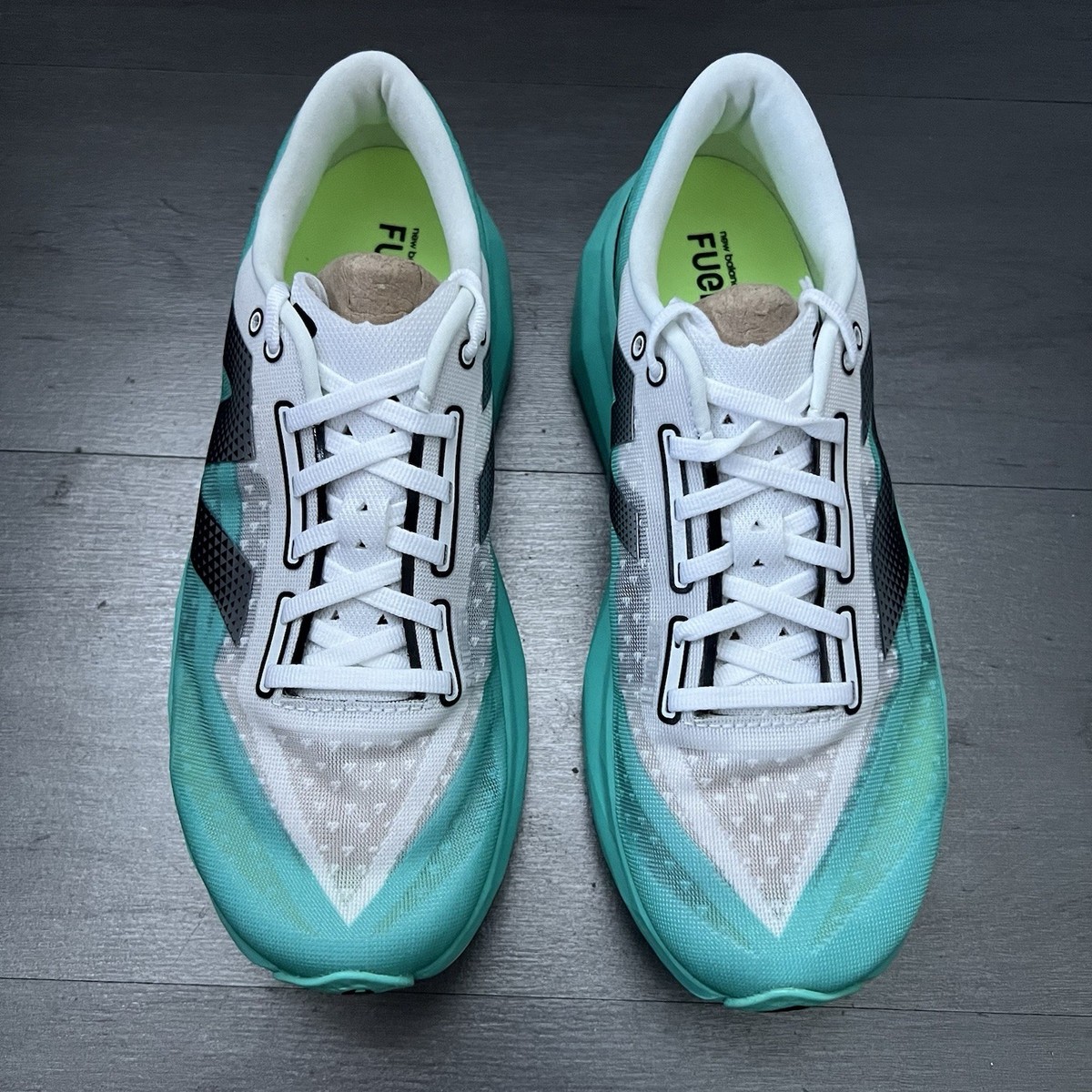 New Balance FuelCell Rebel V4 Men's Running Shoes Cyber Jade White