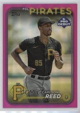 2024 Topps Pro Debut Fuchsia Foil 24/199 Carlson Reed #PD-193 12v9