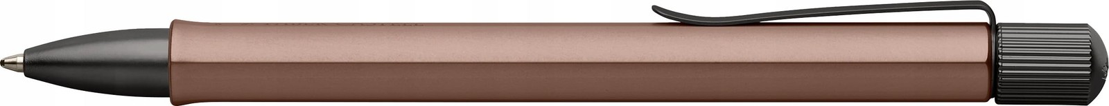 Stylo à bille Hexo bronze pour vos notes de bureau - 2