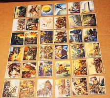 Rare 1950 Bowman Wild Man Set, 36 Cards - Complete First Series