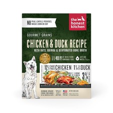 The Honest Kitchen 10Lb Chicken Duck Dehydrated Dog Food Human Grade Nutrition