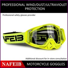 MX Occhiali Motocross Occhiali Off-road Occhiali da Sole per Uomo MTB ATV Mask