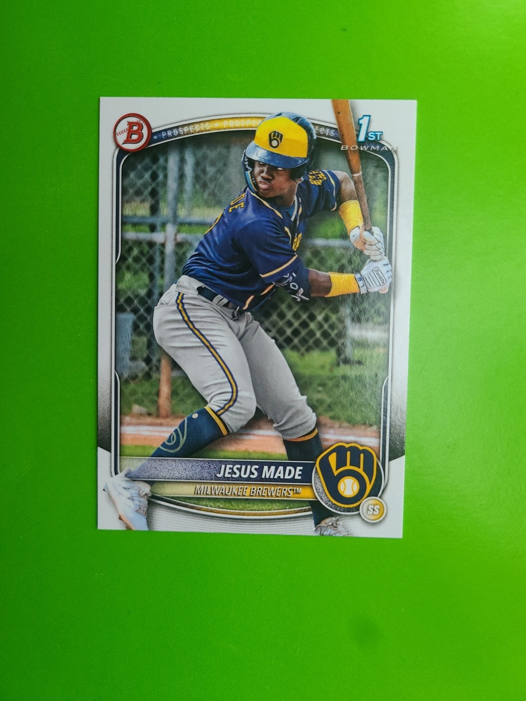 2025 Bowman Jesus Made 1st RC