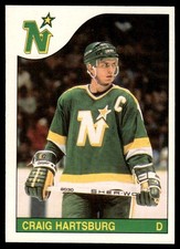 1985-86 O-Pee-Chee Craig Hartsburg Minnesota North Stars #242