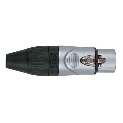 DAP - XLR 3p. X-type Female Schwarze Kappe
