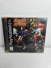 Perfect Weapon (Sony PlayStation 1, 1996) PS1 Complete CIB with Manual