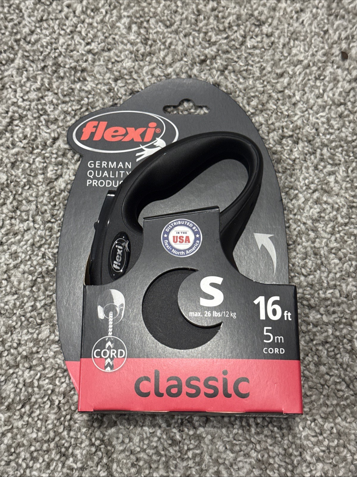 Flexi 16ft Retractable Leash For Small Dogs 16ft Dogs Up To 26 Pounds