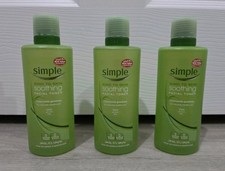 3 x SIMPLE - SOOTHING FACIAL TONER - CHAMOMILE GOODNESS - 200ML - KIND TO SKIN