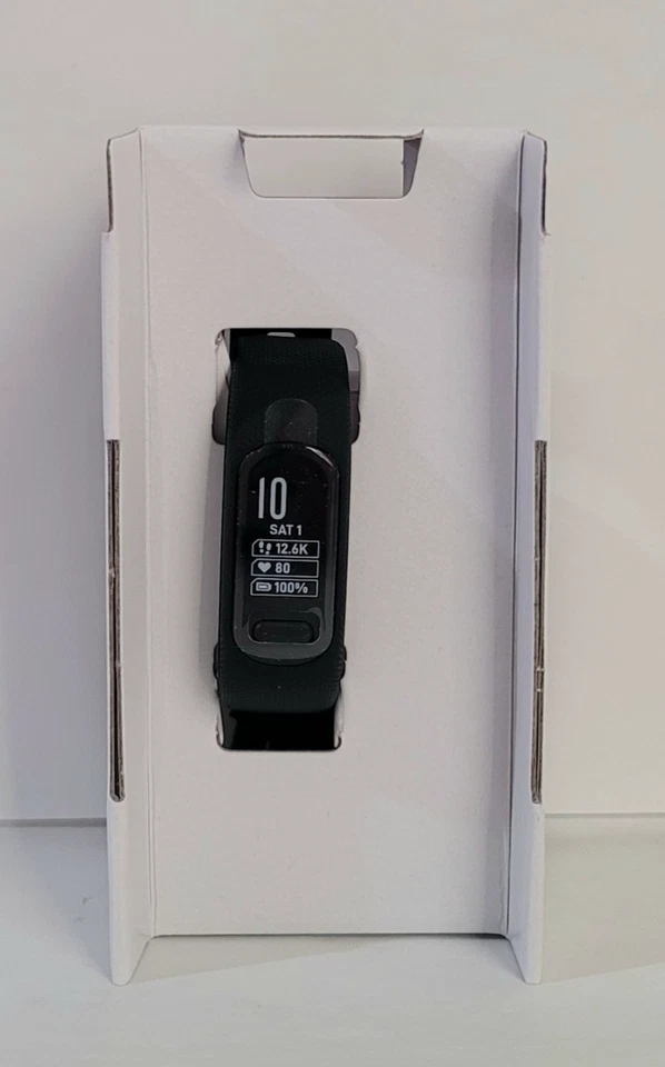 Garmin VIVOSMART 5 Smart FITNESS TRACKER - Wristband Size S/M - Black - Image 2 of 4