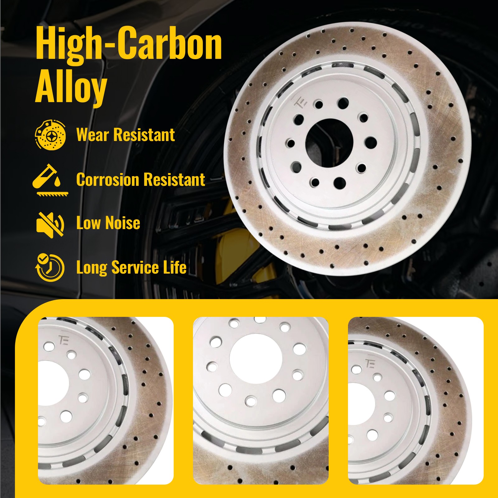 Maserati Ghibli 2014-2016 Front Brake disc P/N 670031597