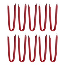 10Pcs IC Chip Extractor IC U Shape Puller Stainless Steel Insulated Grip, Red