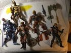 Vintage Lot Of  5 He Man  FIGURES and weapons