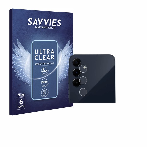 6X Schutzfolie FüR Samsung Galaxy A55 5G Enterprise Edition (Nur Kameraschutz)-image