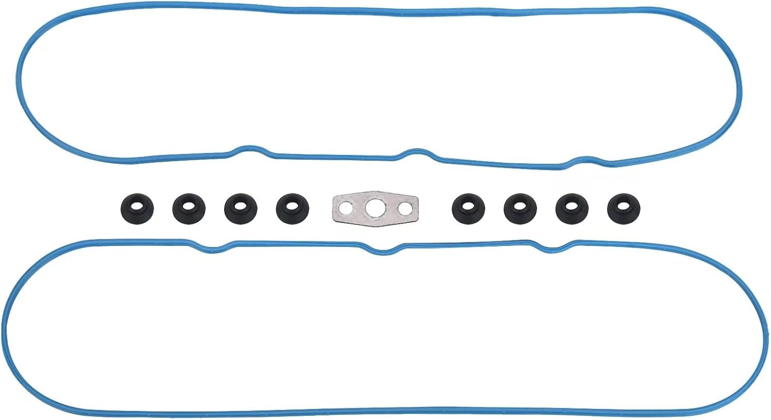 Valve Cover Gasket Set, Compatible with Chevy GMC Cadillac Vehicle 4.8L 5.3L ...