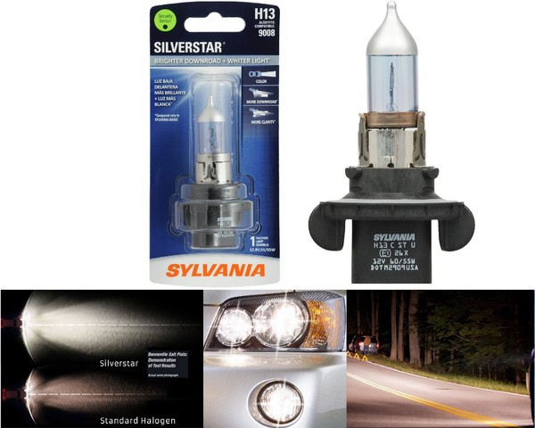 Sylvania Silverstar 9008 H13 65/55W One Birne Kopf Licht Doppel TräGer Ersatz-image