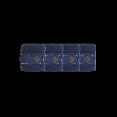 Kentucky Horsewear Navy Fleecebandagen Pearls Bandagen