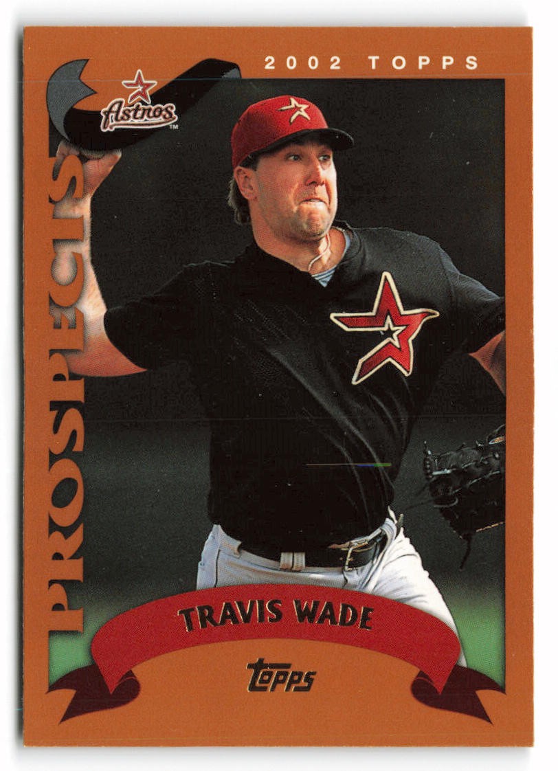 2002 Topps #320 Travis Wade Rookie Houston Astros RC