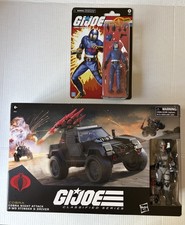 G.I. Joe Classified Cobra Night Attack 4WD Stinger sealed w Cobra Commander MOC