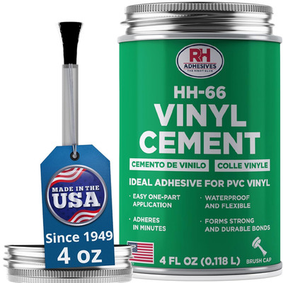 HH-66 Vinyl Cement 4 Oz - Vinyl Adhesive, Cement Glue, Industrial Contact Cement
