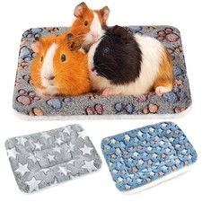 Pack of 3 Ultra Soft Dog Cat Bed Mats with Cute Prints - Reversible Fleece - ...