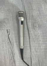 SONY ECM-220 ELECTRET CONDENSER MICROPHONE Silver Corded Cord Handheld