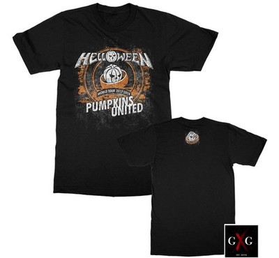 HELLOWEEN cd lgo PUMPKINS UNITED Official TOUR SHIRT XXL New jericho keeper keys
