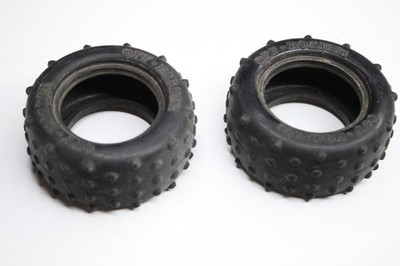 Vintage 1:10 OFF ROADER   ( PAIR ) RC Buggy Tires Tamiya Kyosho nikko