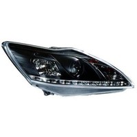 Scheinwerfer Passend FüR Set Ford Focus Baujahr 08-11 Klarglinks/Schwarz
