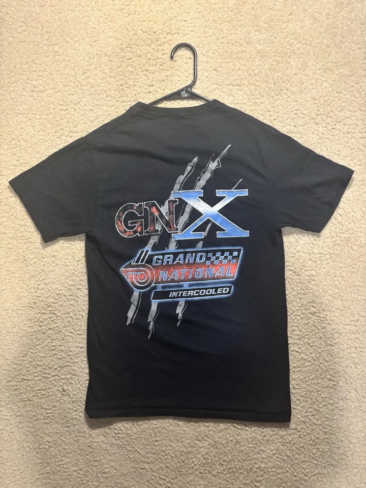 Buick GNX Grand National T-Shirt Mens Small Black Graphic Tee Panther Car GM - Image 4 of 4